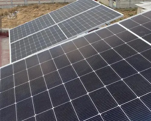 Sistema Fotovoltaico, Santa María Totoltepec, Toluca, Edo. De Mexico