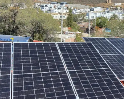 Sistema Fotovoltaico, Colonia el Mayorazgo, León Gto.