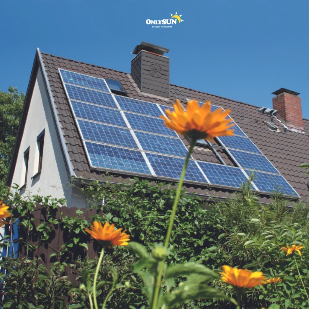 Reducción de carbono, paneles solares, energía solar, energía renovable, onlysun